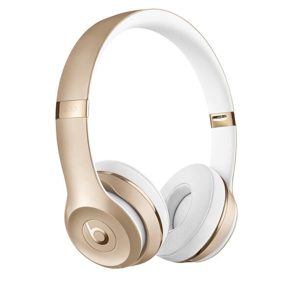 Beats by Dre Other - Beats Solo 3 Wireless Headphones, Gold/White